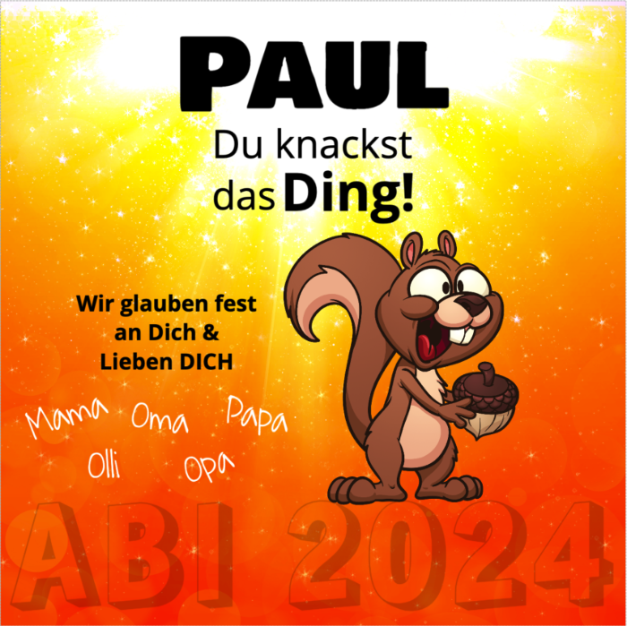 Abibanner Abiplakate im Quadrat Online kostenlos gestalten