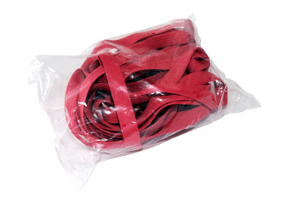 Palettenspanngummis 10 Stück Rot 22mm - extra stark